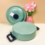 Nồi Decore 24cm cao 11.3cm với màu Xanh Mint LDE1244IH