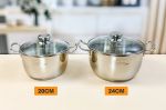 Nồi inox Fivestar thành cao - hàng khuyến mãi từ Vinamilk 20cm