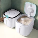 THÙNG ĐỰNG GẠO ECOCO NẮP MỞ THÔNG MINH 10KG