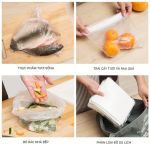 Set 50 túi nilon bảo quản thực phẩm cỡ M hàng Nhật