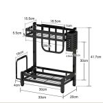 KỆ GIA VỊ THÔNG MINH KALPEN  2 TẦNG